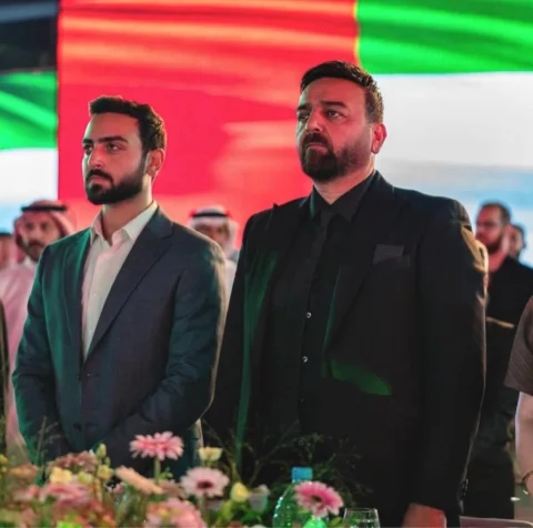Two generations. One flag 🇦🇪