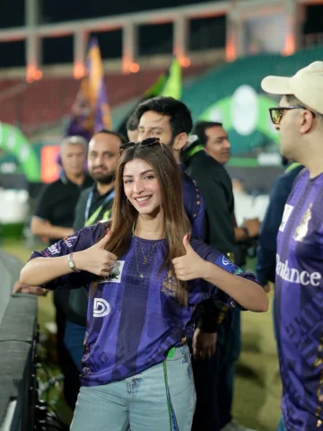 Karachi nights hit different when Gladiators win 💜✨

#QuettaGladiators #Gladiat