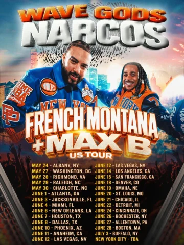 FOR THE FIRST TIME EVER… 
THE WAVE GODS “NARCOS” TOUR

TICKETS GO ON SALE THIS F