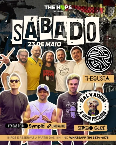 Alô, Indaiatuba! Prepare-se para uma noite que vai ficar pra história! 🔥🎸

No 