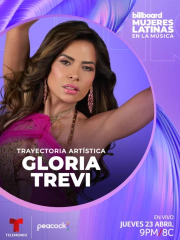 Una leyenda que sigue haciendo historia 👑✨ Gloria Trevi será homenajeada con el