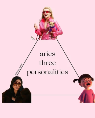 the signs three personalities 🎀