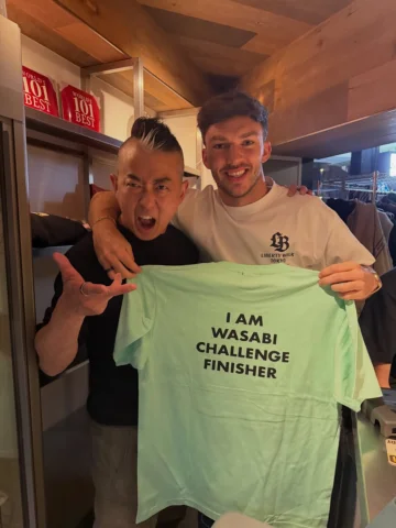 Japan xxxtras 🎞️🎞️🎞️ proud wasabi finisher🤣 new sleep shirt unlocked