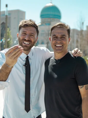 “48h con Fabio Cannavaro in Uzbekistan” questa sera a Le iene ✨💙