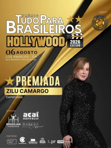 🌟 PRÊMIO TUDO PARA BRASILEIROS HOLLYWOOD – 2026 EDITION

⭐ ZILU CAMARGO ⭐

🏆 V