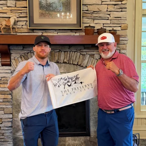 Congratulations to @justin_gaethje on his FIRST Hole-In-One on #2 today! We’re h