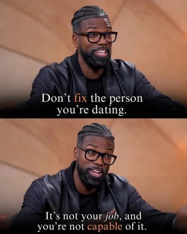 Why you should never try to FIX the person you’re dating 🙏 @stephenrchandler ex