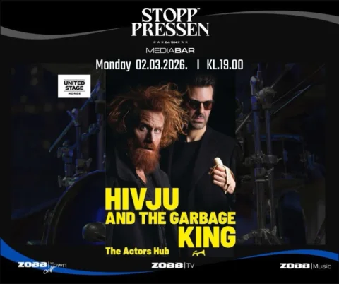 HIVJU and The Garbage King er et musikalsk samarbeid mellom skuespiller Kristofe