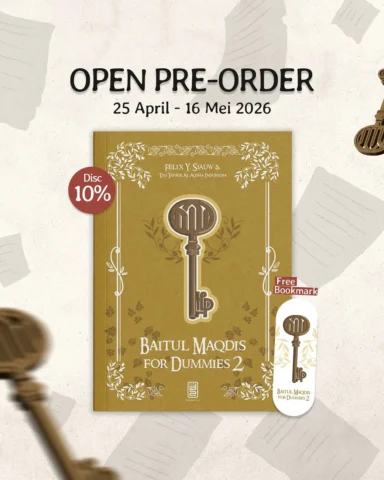 Pre-Order s/d 16 Mei 2026
Diskon 10% khusus pre-order
Pengiriman insya Allah mul