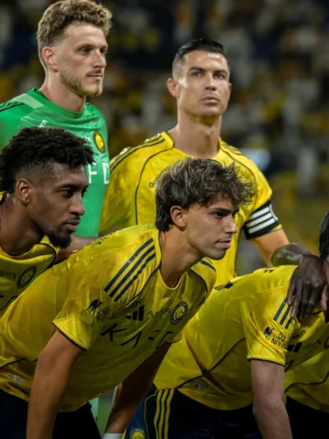 Very important win tonight! @alnassr 💛💙