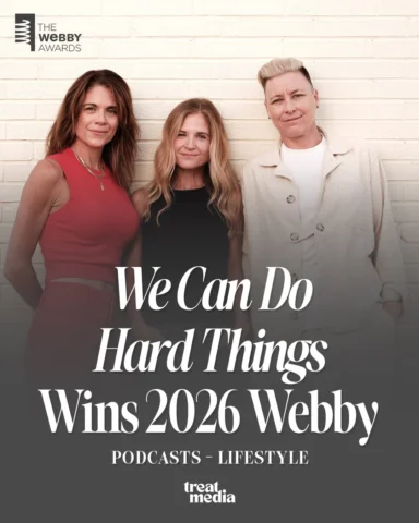 THE POD SQUAD WON A WEBBY — Best Lifestyle Podcast.

This one’s a treat —our fir