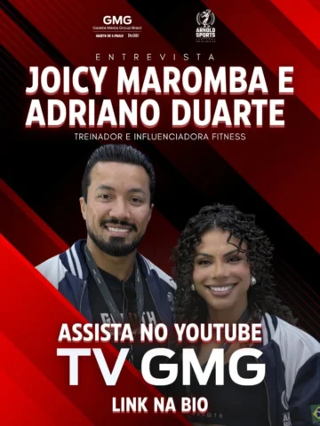 Joicy Maromba e Adriano Duarte - Treinador e influenciadora fitness | GMG no Arn