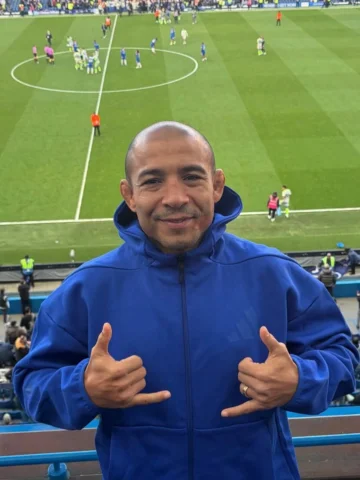 Semana de trabalho na Netflix e, depois, jogo do Chelsea em Londres. Entre basti