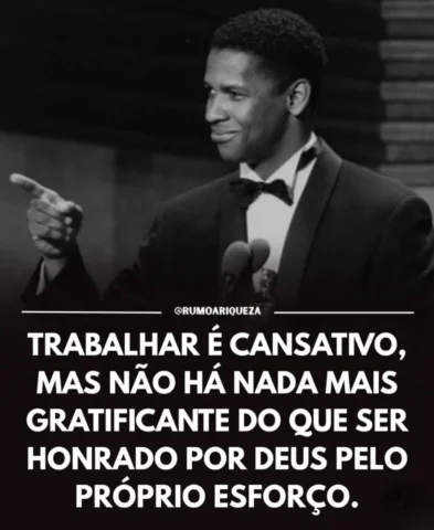 Siga: @rumoariqueza 
❤️Curta, 💬Comente, 📨Envie,
🗂 Salve para ver mais tarde.