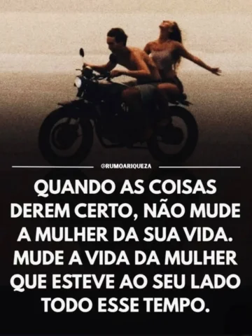 Siga: @rumoariqueza 
❤️Curta, 💬Comente, 📨Envie,
🗂 Salve para ver mais tarde.