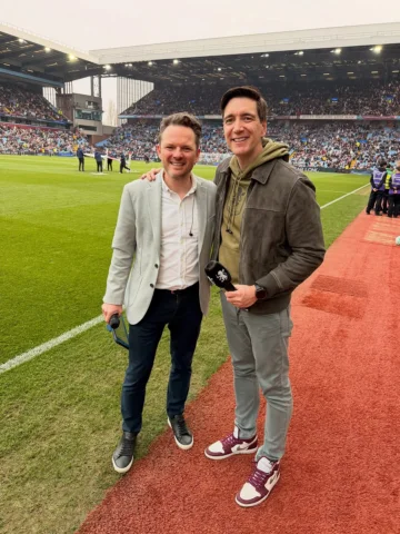 Loved being part celebrating #MoreThanaGame campaign with @avfcofficial and @avf