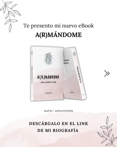 🫀A(R)MÁNDOME, el primer libro digital completamente de mi autoría. ¡YA DISPONIB