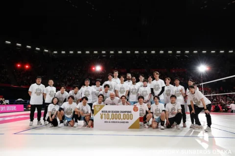 レギュラーシーズン優勝！！
40勝4敗！！
たくさんの声援ありがとうございました！
ファイナルラウンド頑張ります！！