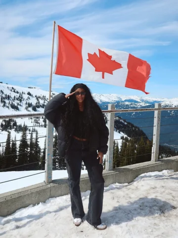 Modo estudante e viajante ativado! 🏔️🇨🇦🎿❄️🌲