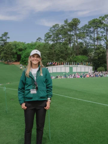 Had the best time at Augusta! It is definitely my favorite golf tournament. Huge
