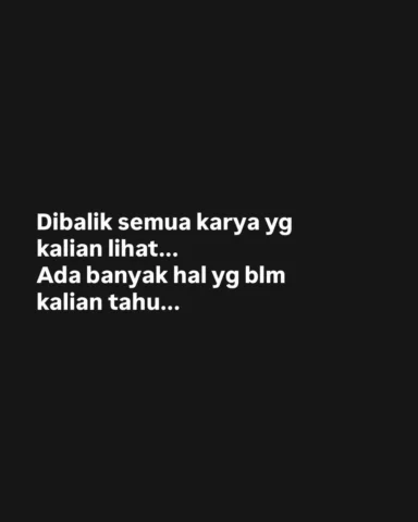 Terima kasih untuk semua apresiasi & dukungan yg kalian berikan..

Semua yg saya
