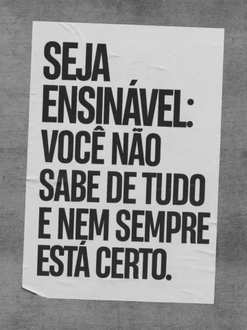 Sua dose de inspiração semanal chegou.
De 1 a 10 qual foi a sua frase favorita?

