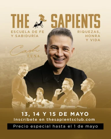 Estamos listos para la cuarta Edición de The Sapients®️ este 13, 14 y 15 de mayo
