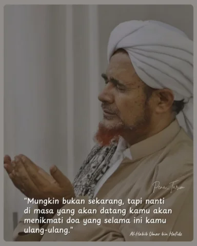 "Mungkin bukan sekarang, tapi nanti di masa yang akan datang kamu akan menikmati