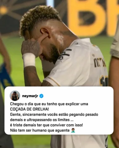 “Por trás do atleta existe um ser humano.
Que sente, que erra, que acerta… que t