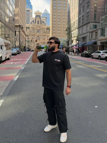 Kicked off one plane, landed on another. Took over Philadelphia anyway.