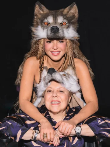 Con la mamá loba. Gracias por hacerme nacer en mi tierra!