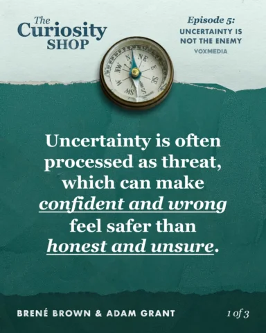 We’re wired to grab onto certainty—especially when the world feels off the rails