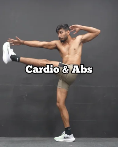 Cardio and abs — both in one session.

Most people think fat loss means spending