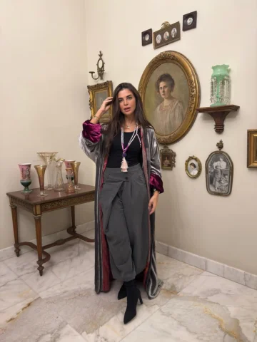 Chic & luxurious kaftan @ngsboutiquee 🤍