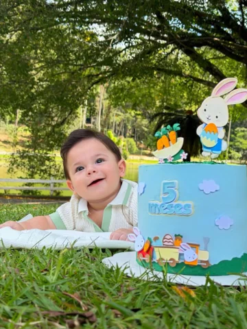 5 meses do meu príncipe 🎂🩵 mais um mês celebrando a vida do meu maior presente