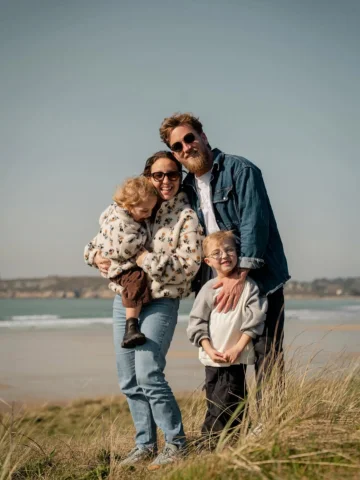 Un bon bol d’air en bord de mer. Rien de mieux pour se ressourcer en famille 🥰
