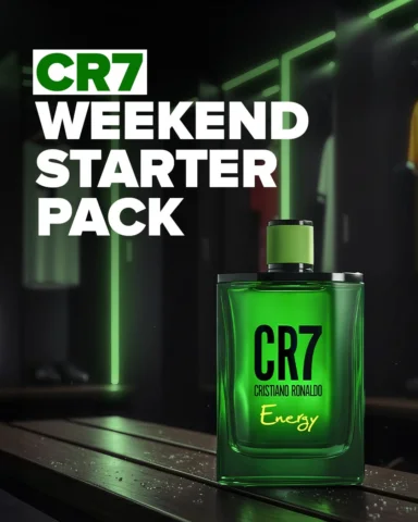 The weekend starts here. 
Scent. Spray. Style. The CR7 way.🔥 

#CR7 #CRISTIANOR