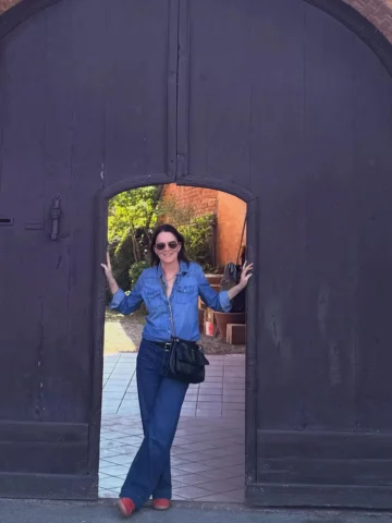 somewhere in Italy ... there is Saint Mary above me on this door
