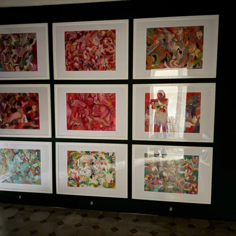 Install .... day one is over back to Palazzo Mora.. day 2 next... see you in Ven