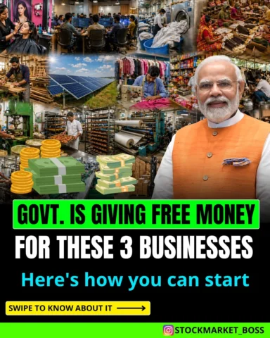 🚨 Govt is NOT just giving jobs… it’s funding BUSINESSES 💰🔥

If you’re still w