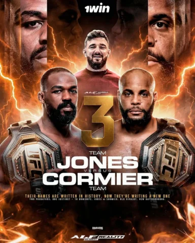 Jones vs Cormier.  Alf Reality. @alfglobal
The most brutal reality show. Conflic