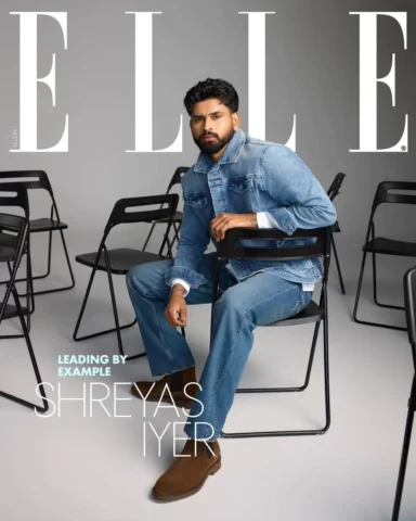 #ELLECoverStar: In an era of carefully packaged sameness, Shreyas Iyer (@shreyas