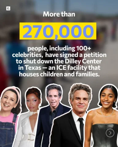 270,000+ people have now signed a petition to close the Dilley ICE detention cen