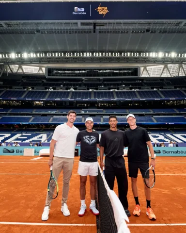Gracias @mutuamadridopen y @realmadrid. Ha sido muy especial disfrutar de esta p