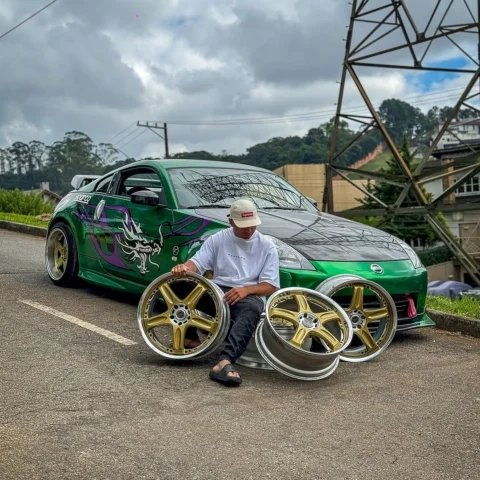 Modelo 2006 eu encontrei.
As rodas originais do nissan 350z UNDERGROUND 2 🔥

#n