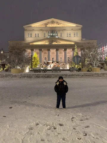 У меня снег у вас как там ? 🤔