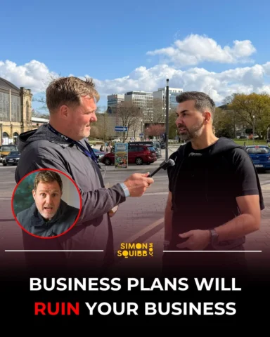 The best business decision I ever made was throwing away my business plan.

I’ve