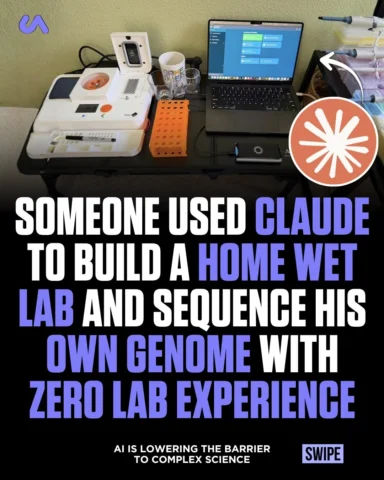 A Reddit user set up a home DNA sequencing workflow with help from an AI assista