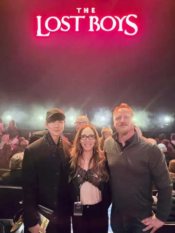 Thank you for having me. @lostboysmusical was an incredible production — the mus