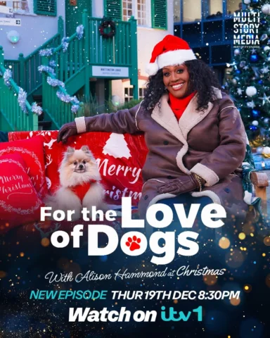 🎅🎄For The Love Of Dogs is back tomorrow for a festive special. Join as @alison
